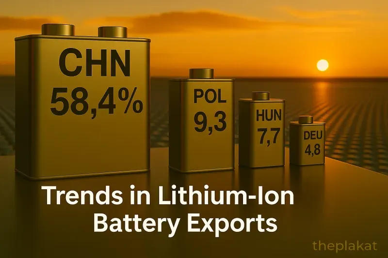 Trends in Lithium-Ion Battery Exports in 