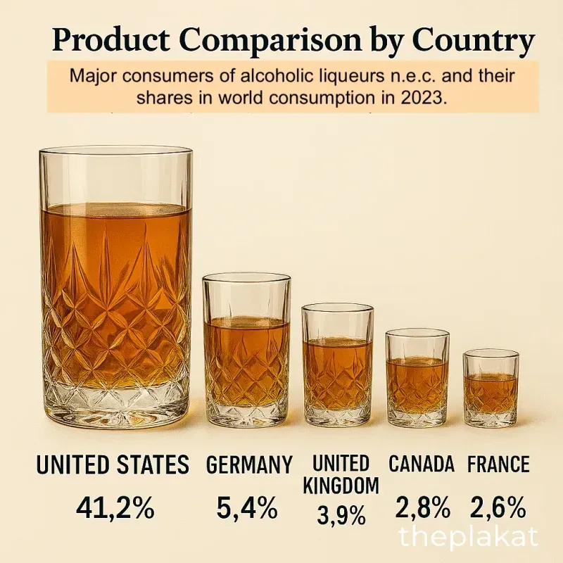 Exploring 2023 Trends in Alcoholic Liqueur Imports in 