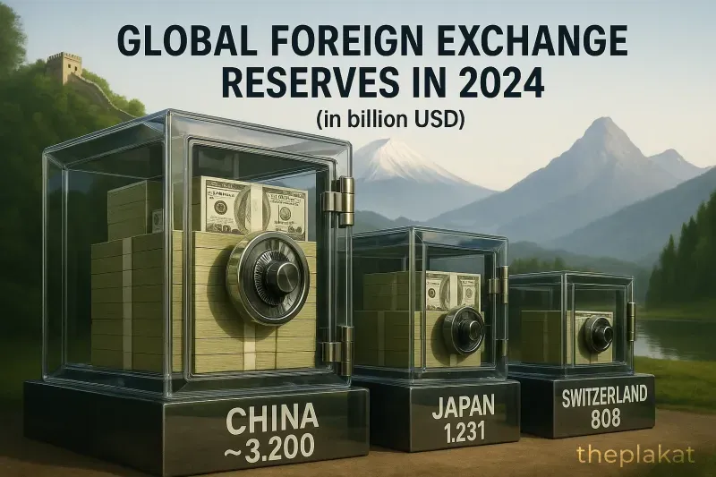 Global Foreign Exchange Reserves in 2024 in 