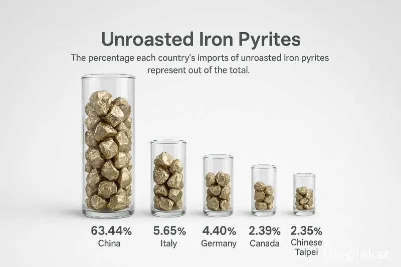 China Leads the Import of Unroasted Iron Pyrites Globally in 