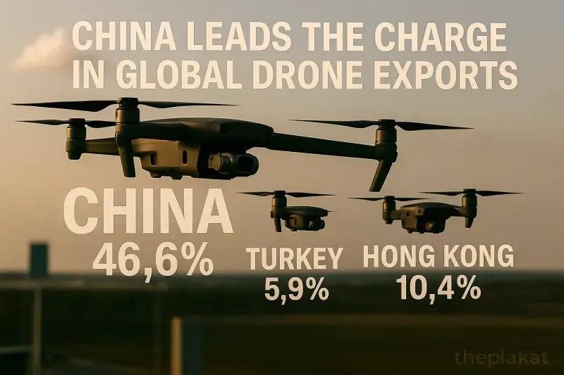 China Leads the Charge in Global Drone Exports in 